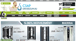 Desktop Screenshot of csapuniverzum.hu